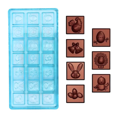 MOULE CARRES DE PAQUES - 16472