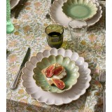 MARRAKESH-ASSIETTE SALADE/DESSERT 22CM- EUCALYPTUS X 6