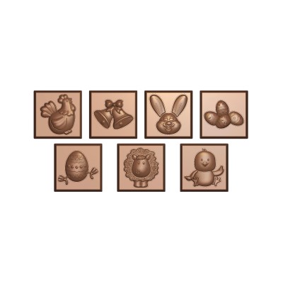 MOULE CARRES DE PAQUES - 16472