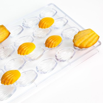 PLAQUE A BONBONS MADELEINE 20 EMPREINTES