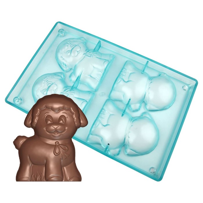 MOULE  CHOCOLAT AGNEAU DE 100