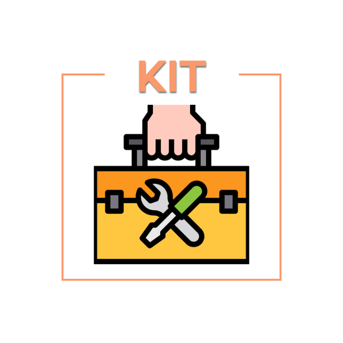 KIT VISSERIE PIETEMENT UNIVERSEL/PLATEAU CLASSIC TOPALIT