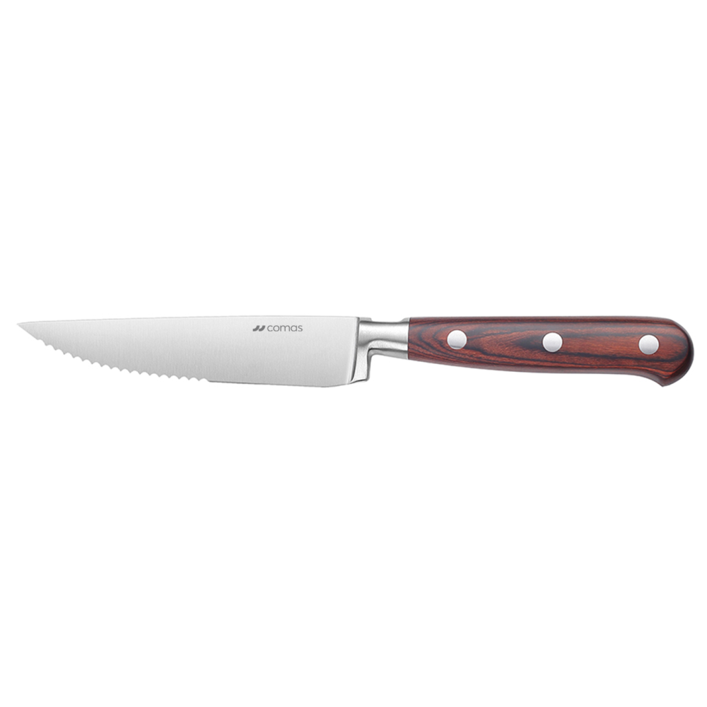 COUTEAU STEAK LHOTSE PAKKA ROUGE X 6