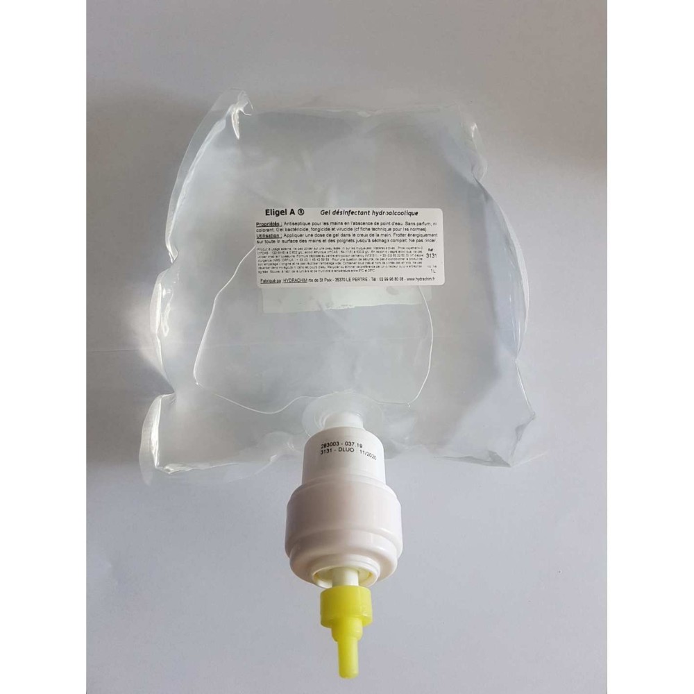 GEL HYDRO ALCOOLIQUE - CARTOUCHE 1L X 6