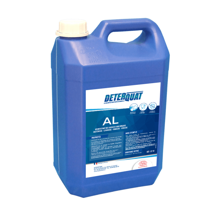 DETERQUAT  5L SANS RINCAGE DESINFECTANT VIRUCIDE