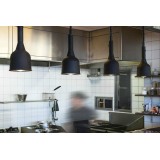 LAMPE CHAUFFANTE STANDARD NOIRE