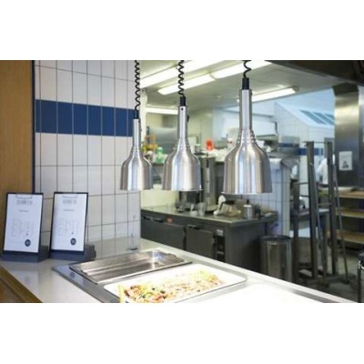 LINUM Lampe chauffante alu H360 Diam 180 – 250W incluse