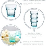 GOBELET ROCK BAR 27CL -BLEU X 6