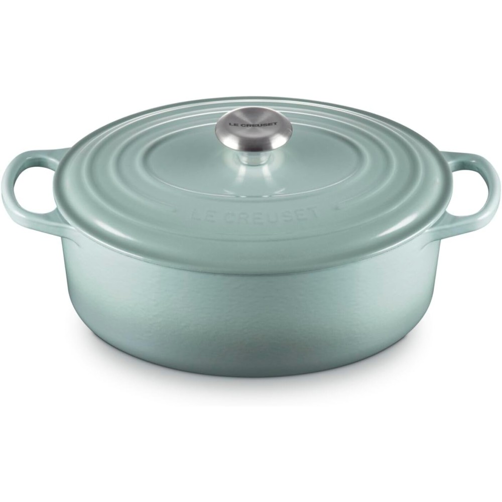 COCOTTE OVALE 29CM SEA SALT LE CREUSET SIGNATURE
