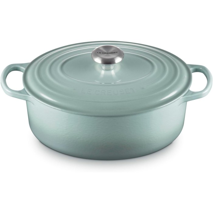 COCOTTE OVALE 29CM SEA SALT LE CREUSET SIGNATURE