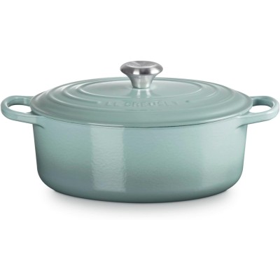 COCOTTE OVALE 29CM SEA SALT LE CREUSET SIGNATURE