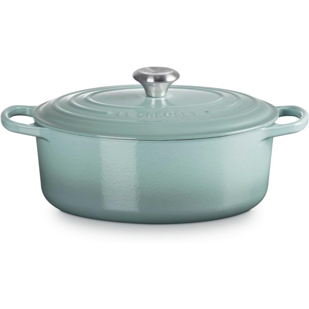 COCOTTE OVALE 29CM SEA SALT LE CREUSET SIGNATURE