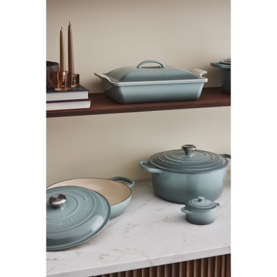 COCOTTE OVALE 29CM SEA SALT LE CREUSET SIGNATURE
