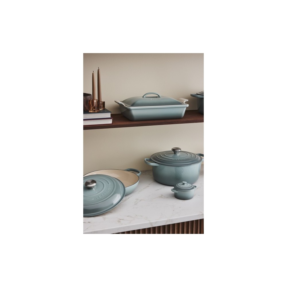 COCOTTE OVALE 29CM SEA SALT LE CREUSET SIGNATURE
