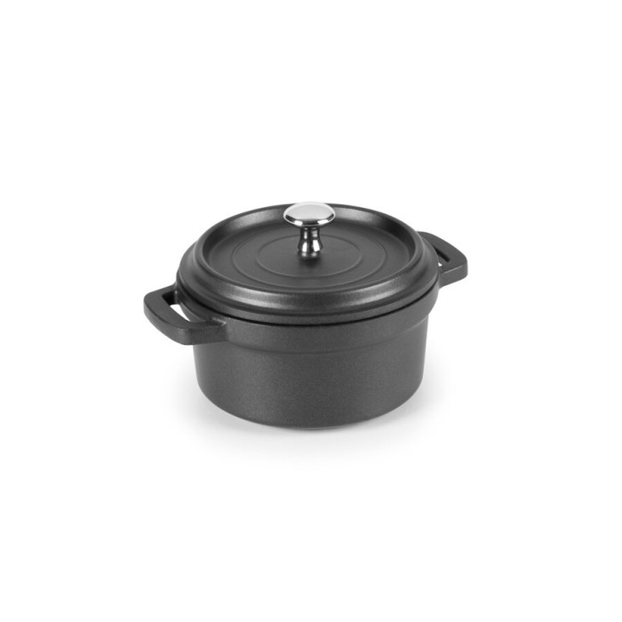 FAITOUT NOIRE ALUMINIUM FONDU 9.5 CM