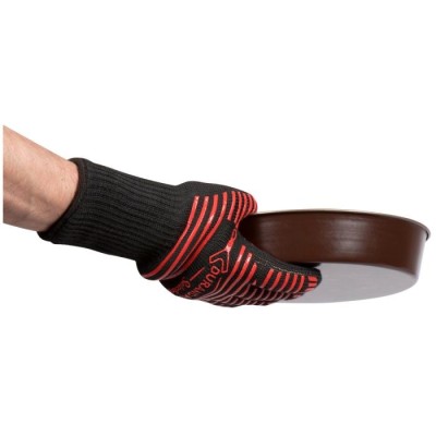 GANT ANTICHALEUR AMBIDEXTRE TAILLE UNIQUE ROUGE ET NOIR