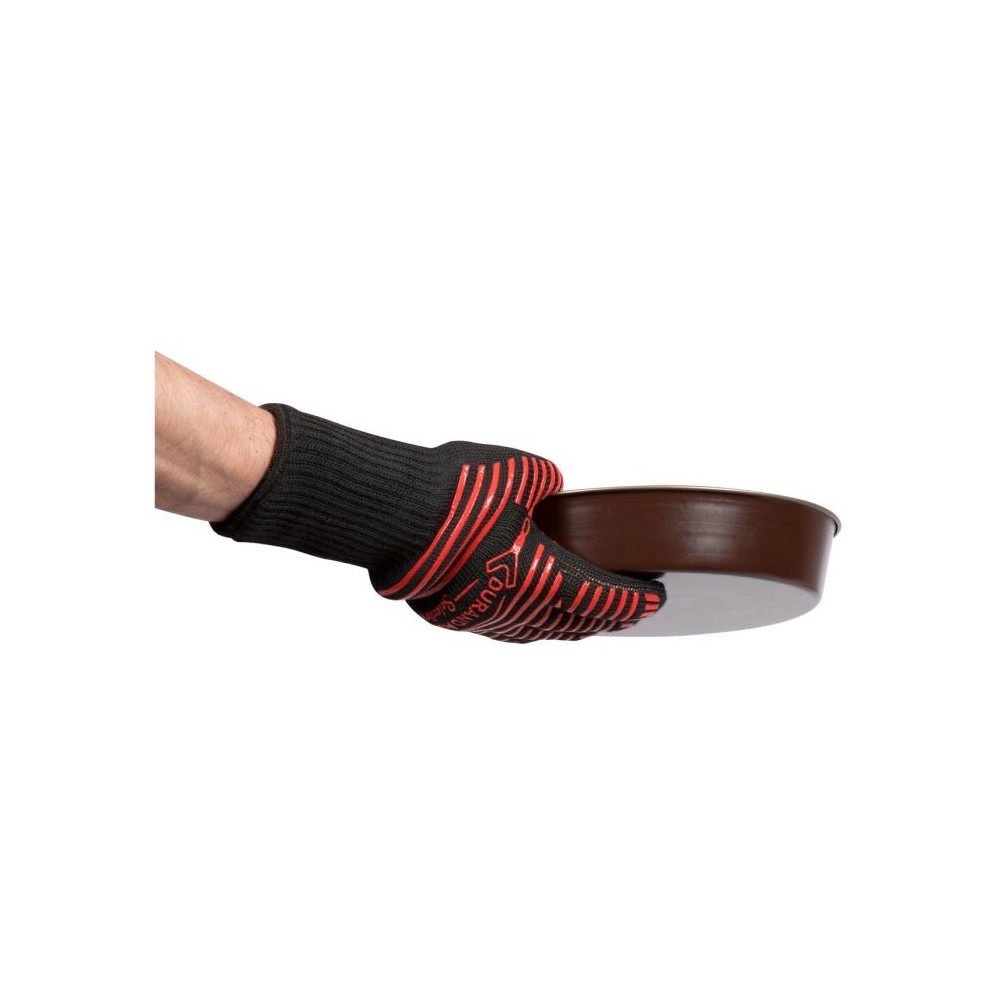GANT ANTICHALEUR AMBIDEXTRE TAILLE UNIQUE ROUGE ET NOIR