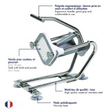 Coupe- Frites 10 mm avec Couteau et Poussoir | Tellier