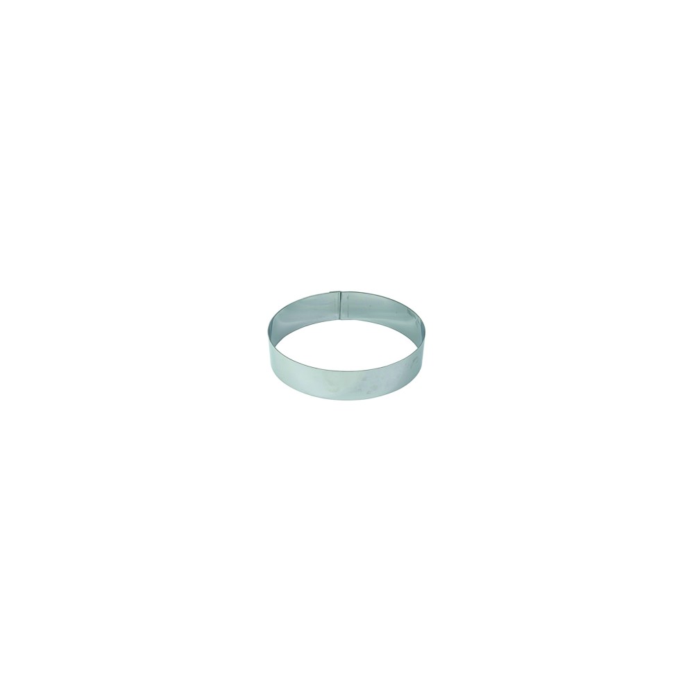 CERCLE À MOUSSE INOX DIAMÈTRE 75x40 MM