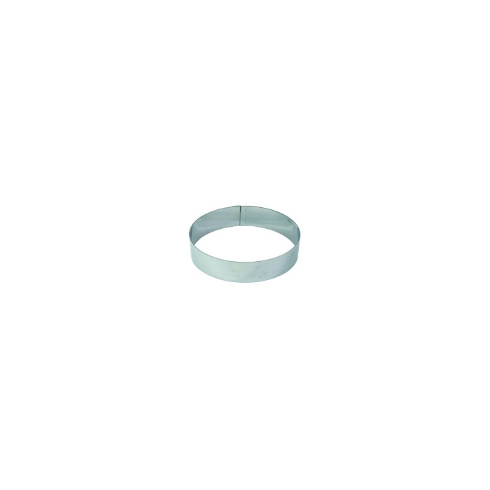 CERCLE À MOUSSE INOX DIAMÈTRE 75x40 MM