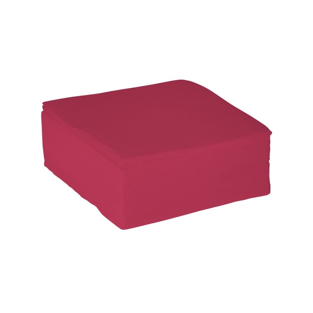 SERVIETTES OUATE POINT A POINT 38X38 FUSCHIA x 1200