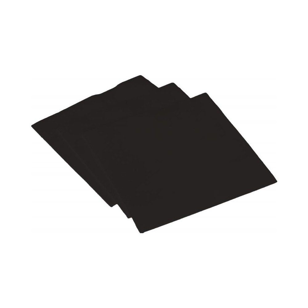 Serviettes ouate point à point 38x38 cm noires x1200 | Global Hygiène