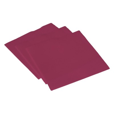 Serviettes ouate point à point 38x38 cm aubergine x1200 | Global Hygiène