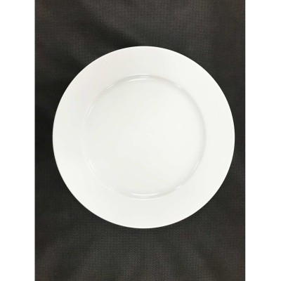 6 SMART ASSIETTES PLATES BLANCHE DIAMETRE 23CM