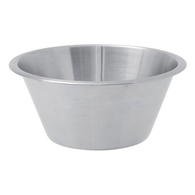 Bassine conique inox fond plat Ø 24 cm -3.5 L