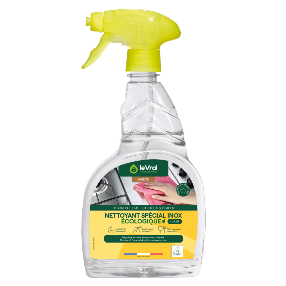 NETTOYANT SPECIAL INOX ECOLOGIQUE 750 ML