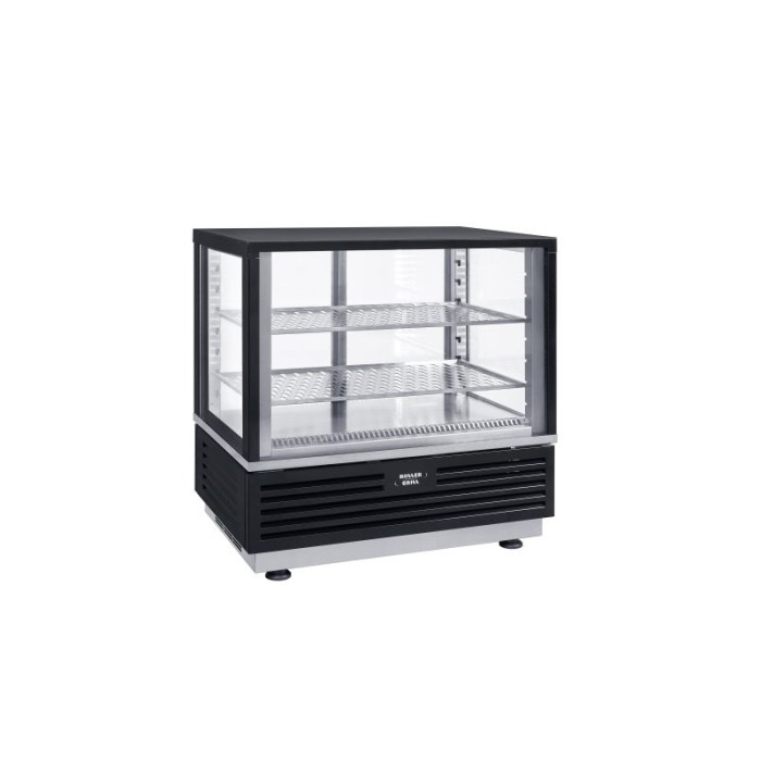 VITRINE BUFFET A POSER NOIRE 60L