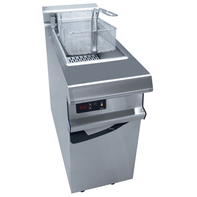 FRITEUSE ARMEN 30L TURBOFRIT GAZ RELEVAGE MANUEL PLACARD FERME