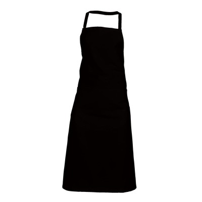 Tablier Valet noir  avec Poche DEREN | Tablier Professionnel Restauration