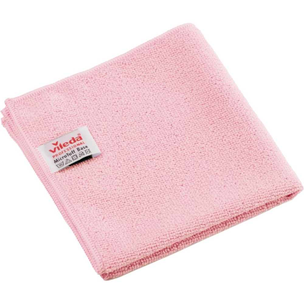 LOT DE 5 LAVETTES MICROTUFF BASE ROUGE