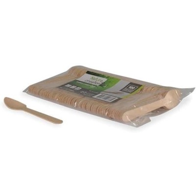 Cuillères à Dessert en Bois x1000 | Couverts Écologiques