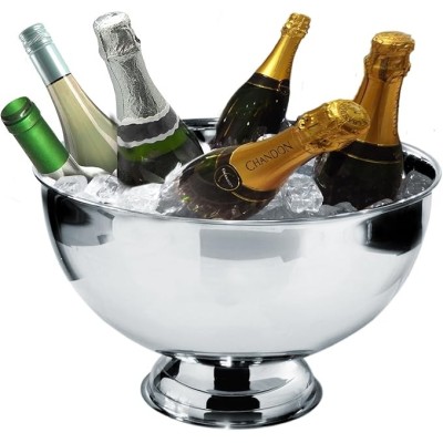 Vasque à Champagne 10 L Inox APS Ø37 cm | Seau à Champagne Professionnel