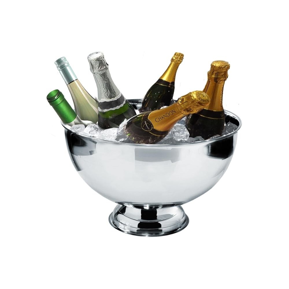 Vasque à Champagne 10 L Inox APS Ø37 cm | Seau à Champagne Professionnel