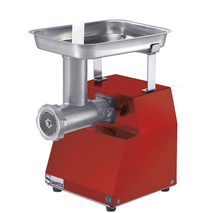 Hachoir à Viande Ø 70 mm Santos | Corps Inox et Socle Peint Professionnel