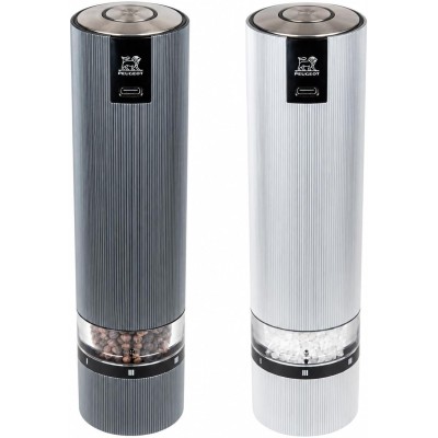 DUO MOULIN POIVRE ET SEL Z ELECTRIQUE U SELECT ALU 20CM