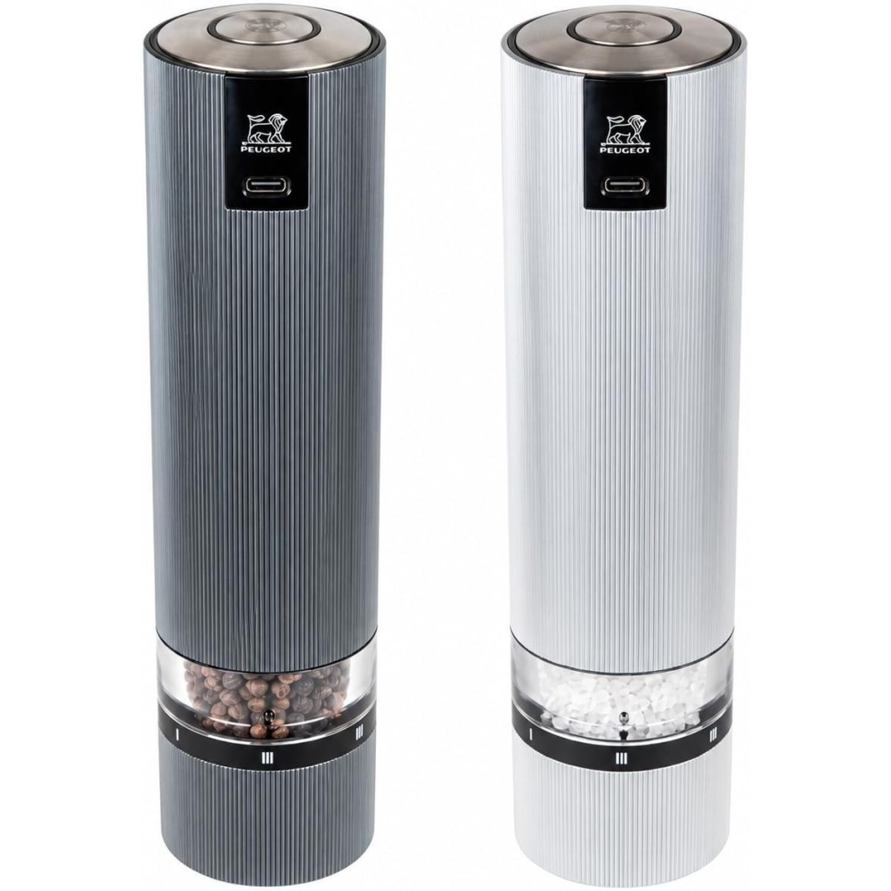 DUO MOULIN POIVRE ET SEL Z ELECTRIQUE U SELECT ALU 20CM