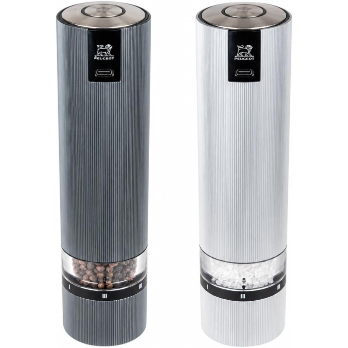 DUO MOULIN POIVRE ET SEL Z ELECTRIQUE U SELECT ALU 20CM