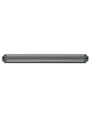 Barre Aimantée Noire 50 cm ABS | Support Couteaux Mural