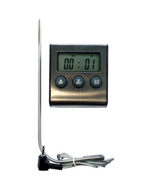 Paquet de 2 thermomètres de four-100-600 degrés F thermomètre de four à  lecture instantanée en acier inoxydable, thermomètre de cuisson de cuisine