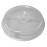 Cloche ronde copolyester  diamètre 23.8X4.5cm