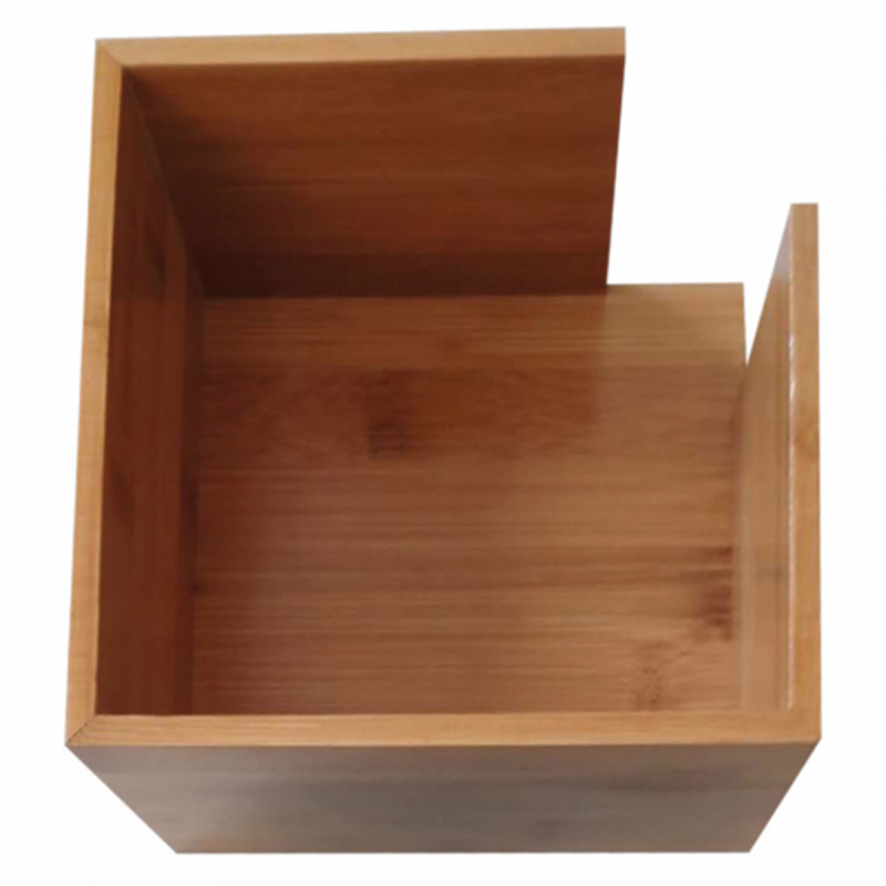 PORTE SERVIETTE BAMBOU 13.5X13.5