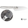 COUTEAU SANTOKU ALVEOLE KAI SHOSO 16.5CM INOX