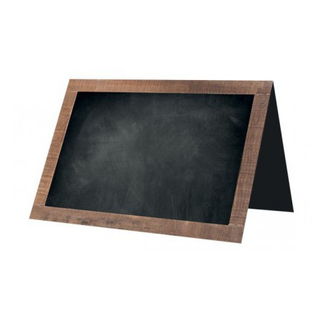 LOT DE 10 CHEVALETS 7X5 CM RUSTIK