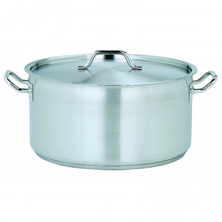 BRAISIERE INOX  D40CM SANS COUVERCLE