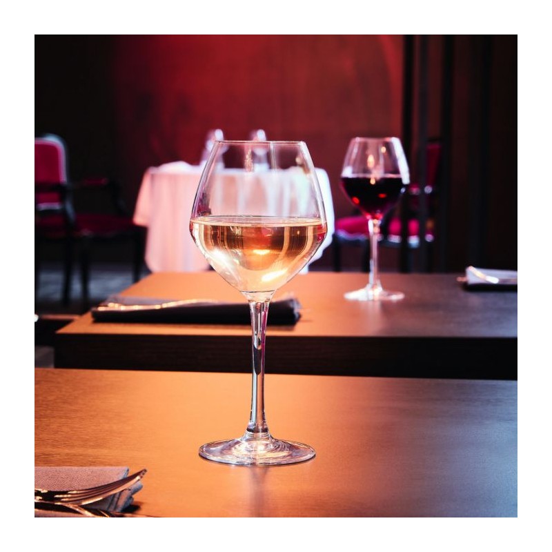 6 VERRES A VIN CABERNET VINS JEUNES 58CL