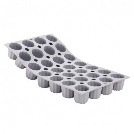 PLAQUE MINI CANELES ELASTOMOULE, mousse de silicone